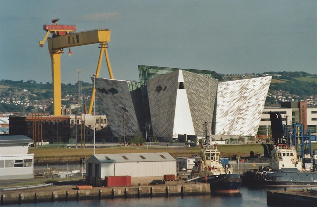 An image of Titanic Quarter in Belfast