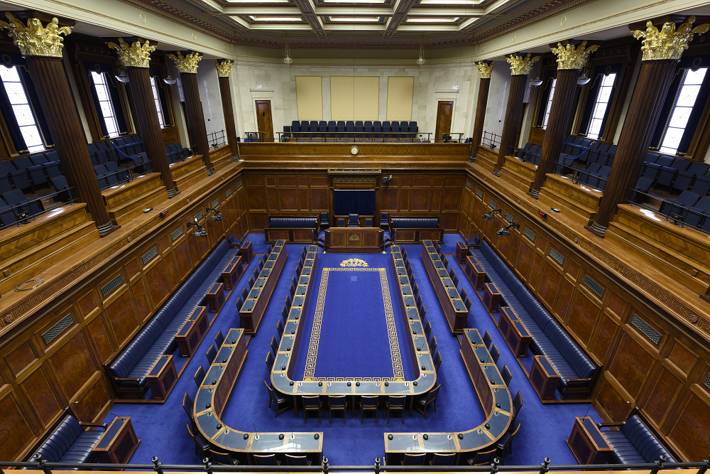 Assembly Chamber, Parliament Buildings, Belfast