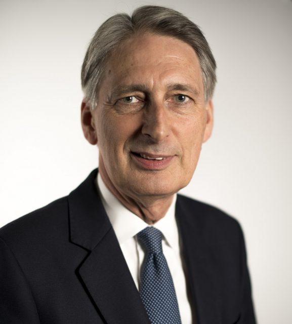 Picture of Chancellor, Philip Hammond (image by Number 10 and licenced for reuse under Creative Commons)