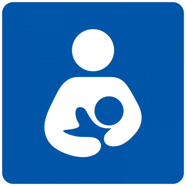 Breastfeeding icon (image: WikiMedia Commons: https://en.wikipedia.org/wiki/File:Breastfeeding-icon-med.svg)