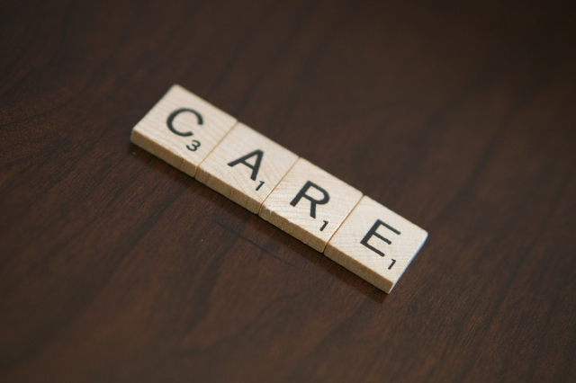 Image of the word 'Care'