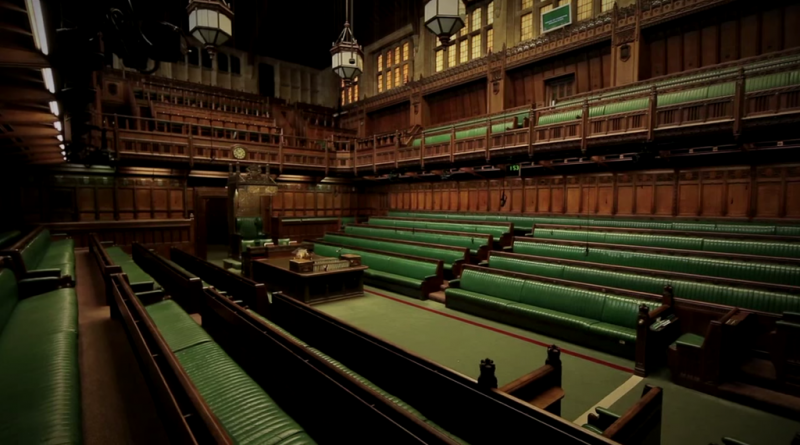An image showing the Chamber of the House of Commons