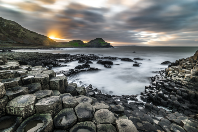 An image of the Giant's Causeway