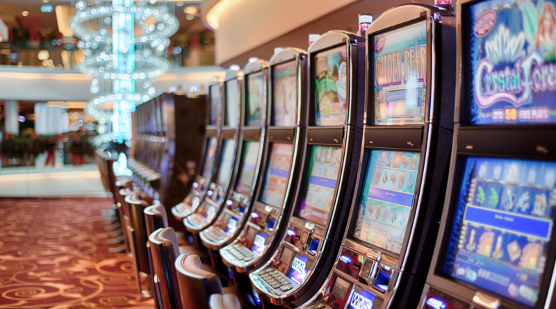 An image showing a set of gambling machines
